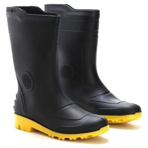 BOTA DE PVC BORRACHA CANO MÉDIO S/ FORRO - CA 36103