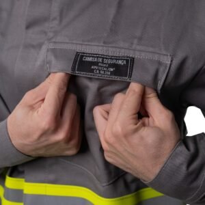 Camisa Antichamas NR10 Com Refletivo Risco II - CA 50298