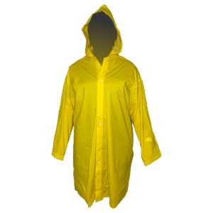 Capa Chuva Proteção Impermeável Pvc Forrado Capuz Segurança - CA  33304