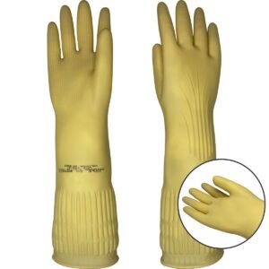 LUVA RANHURADA NATURAL - CA 15100