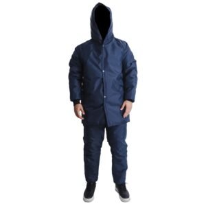 KIT TÉRMICO FRIGORIFICO JAPONA E CALÇA FORRADA NYLON AZUL