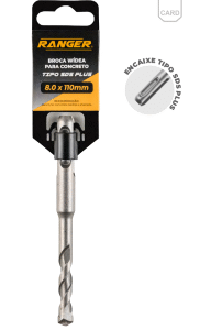 BROCA PARA CONCRETO SDS-PLUS 10MM X 160MM - RANGER