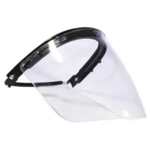 PROTETOR FACIAL INCOLOR + SUPORTE ACOPLAR CAPACETE UNIVERSAL - CA 36318